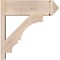 Ekena Millwork Balboa Smooth Arts and Crafts Outlooker, Douglas Fir, 7 1/2"W x 22"D x 22"H OUT08X22X22BOA03SDF - alternate 4